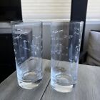 Crate and Barrel Reef Fish Highball Glasses Set of 2