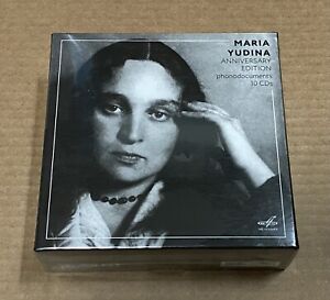 Maria Yudina ‎– Anniversary Edition / Phonodocuments 10 × CD MEL CD 10 02590 NEW