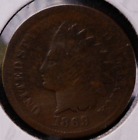 1869/9Indian Head Cent, Affordable Circulated Coin. Large Store Sale, #134299