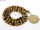 Natural Gemstones 5.5mm ~ 6mm ~ 6.5mm Round Loose Beads 15'' ~ 16'' Pick Stone