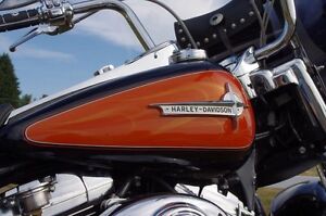 Harley Vintage 1961-1962 FL &FLH Gas Tank Emblems Colectible Medallions