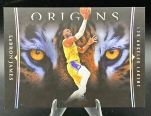 New ListingLebron James 2023-24 Panini Origins Tiger Eyes Case Hit SSP Lakers #2