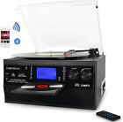 Bluetooth Record Player Turntable with Stereo Speaker, LP Vinyl to MP3 Converter