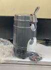 Koolatron 5L Mini Beer Keg Cooler with Dual Taps for Gravity or Pressurized Top