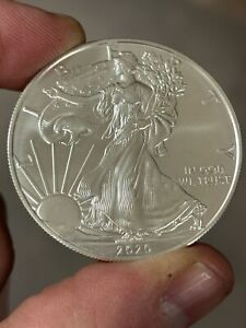 2020 American Silver Eagle - 1 ounce, .999 FINE - UNCIRCULATED - Fresh From Pack