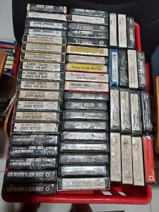 RARE 8 TRACK TAPES-$3 each of YOUR CHOICE-VARIOUS GENRE and ARTISTS-WE COMBINE-f