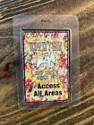 Extremely Rare 1977 LED ZEPPELIN North American Tour AAA Laminate Backstage Pass