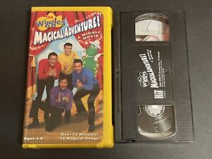 The Wiggles Magical Adventure! A Wiggly Movie Magical Songs VHS