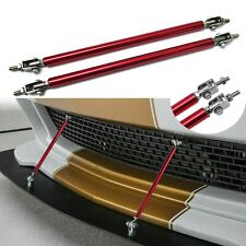 2Pcs Bumper Lip Splitter Strut Rod Tie Support Bars for Dodge Charger Challenger (For: Nissan)