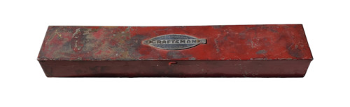 New ListingVintage Antique Craftsman 3/4 Socket Set Breaker Bar Red Box Badge Circle H M14