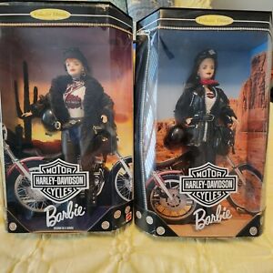 Barbie - Harley Davidson Lot - 2 Dolls - New in Box