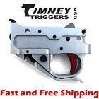 Timney Drop In Competition Trigger Group for Ruger 10/22 - Silver Housing w/Red
