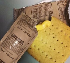 MRE Cheese Spread Variety Packs: Cheddar, Jalapeno or Bacon - 2022 Production