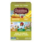 Herbal Tea Sampler Variety Pack, Caffeine Free, 18 Tea Bags Box