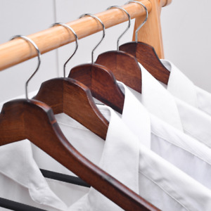 200x Shirt Skirt Coat Strap Dress Hangers with Non-Slip Bar Camisole Pant Hanger