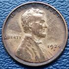 1924 D Wheat Cent Lincoln Penny 1c Circulated Details #72879