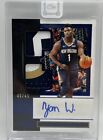 2019-20 PANINI ONE AND ONE RDJA-ZWL  ZION WILLIAMSON RC 3 COLOR PATCH AUTO /49