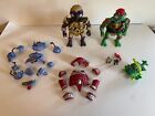 Vintage TMNT Parts Lot Turtle in a Turtle Micro Mutants RARE