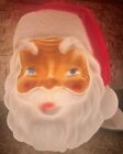 Vintage General Foam Blow Mold Santa Face Lighted Christmas 17