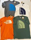 Lot Of 4 NWT The North Face Short Sleeve T Shirts Men XL White Orange Green Gray