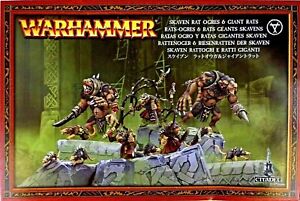 Rat Ogors, Giant Rats and Packmasters Skaven Warhammer AOS Age of Sigmar NIB