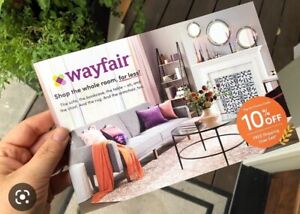 Wayfair Coupon Promo Code 10% Off 1st Order FAST 1 Hr MAX Delivery!! EXP 5/14/24