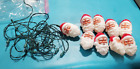 Santa Blow Mold Lighted Santa Blow Mold miniature light set SANTA heads
