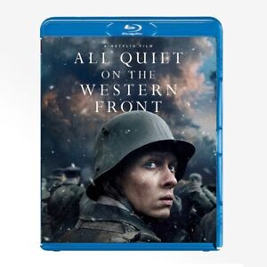 All quiet on the western front 2022 Movie Blu-ray Disc With Cover Art No Box