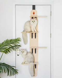 MEWOOFUN Easy Assembly Pet Climbing Frame Cat Climbing Tree Tower Scratchers