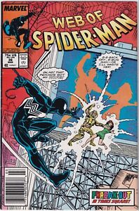 Web Of Spider-Man #36 (Marvel Comics 1988) 1st Appearance of Tombstone Newsstand