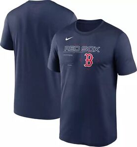 Boston Red Sox MLB Nike Dri-FIT Navy Legend Game T-Shirt XL/NWT!!