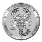 2021 $5 Tokelau Silver Zodiac Series Scorpio 1 oz BU