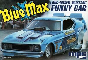 MPC 1/25 Blue Max Long Nose Funny Car Plastic Model Kit