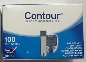 New ListingBayer Contour Diabetic Test Strips  100 exp 4/30/23