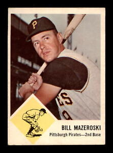 1963 Fleer #59 Bill Mazeroski