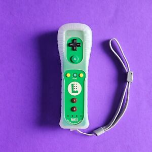 Official Wii Remote LUIGI Nintendo Motion Plus Inside 👾 Wii U OEM Controller