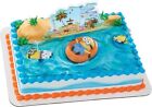 Despicable Me Minions Cake Topper Beach Party Floating Swimming Summer - New
