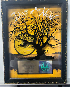 RIAA CERTIFIED SALES AWARD DAYS OF THE NEW  5k Sales OUTPOST RECORDS