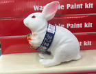 White Bunny Rabbit Animal Figure Toy Wildlife