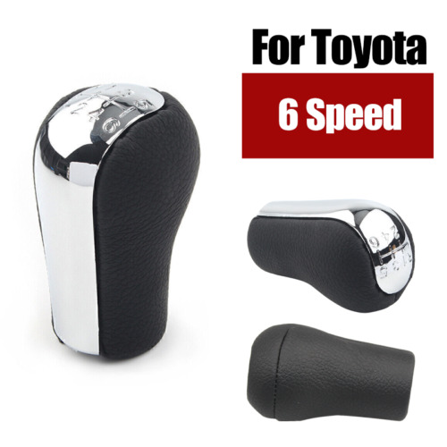 6 Speed Car Gear Shift Knob For Toyota Corolla Vitz Rav4 Verso Avensis Yaris  (For: Toyota)