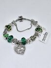 Authentic Pandora Charm Bracelet With charms included as picture.7.5 in