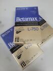 Sony Betamax L 750 (3) SEALED