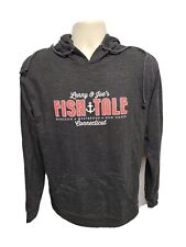 Lenny & Joes Fish Tale Madison Westbrook New Haven Ct Adult Large Gray Hoodie