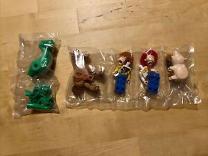 Lego Mini Figure Lot Toy Story - Woody - Rex - Bullseye - Hamm - Jessie (bagged)