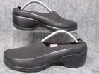 MERRELL Spire Slide Black Shoes Womens 7 Clogs Mules Comfort Stretch Clean