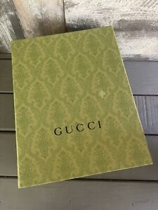 Authentic Gucci Large Magnetic Gift Box (Empty) 14.25 x 11 x 4” w/ Tissue Paper