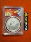 SPOTS: 1996 SILVER EAGLE PCGS MS70 THOMAS CLEVELAND HAND SIGNED LABEL