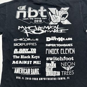 Next Big Thing T Shirt Men’s Small 2010 97X Tampa FL My Chemical Romance Band