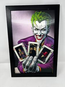 3D Pop Creations Framed DC Joker Picture