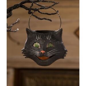 Bethany Lowe - Halloween - Vintage Happy Cat Bucket - TJ0200